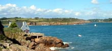 L'embouchure de l'Aven &agrave; Port-Manech.